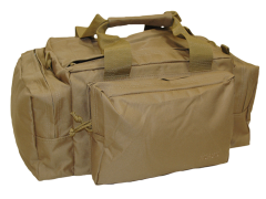 Bob Allen Tan Polyester Foam-Padded Water-Resistant Range Bag with Zipper - 20 x 10 x 9 79015