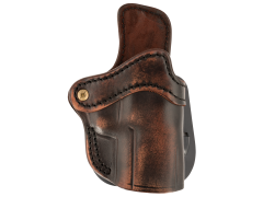 1791 Gunleather Paddle Holster Vintage Leather Right Hand Paddle Mount FN 509 Holster ORPDH24SVTGR