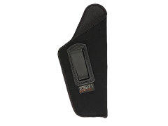 Uncle Mikes Inside The Pants Left Hand Black Textured Suede Like Inside-The-Pant Large Frame Pistol Holster 89052