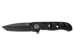 CRKT M1602DB M16 02DB 3.12" Folding Tanto Plain Black M1602DB